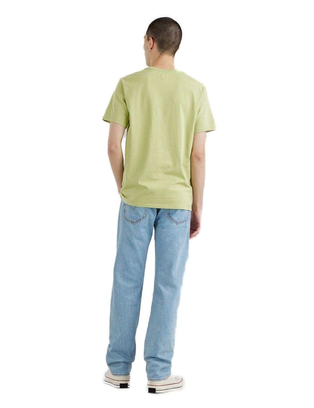 Camiseta Levis verde para hombre -a