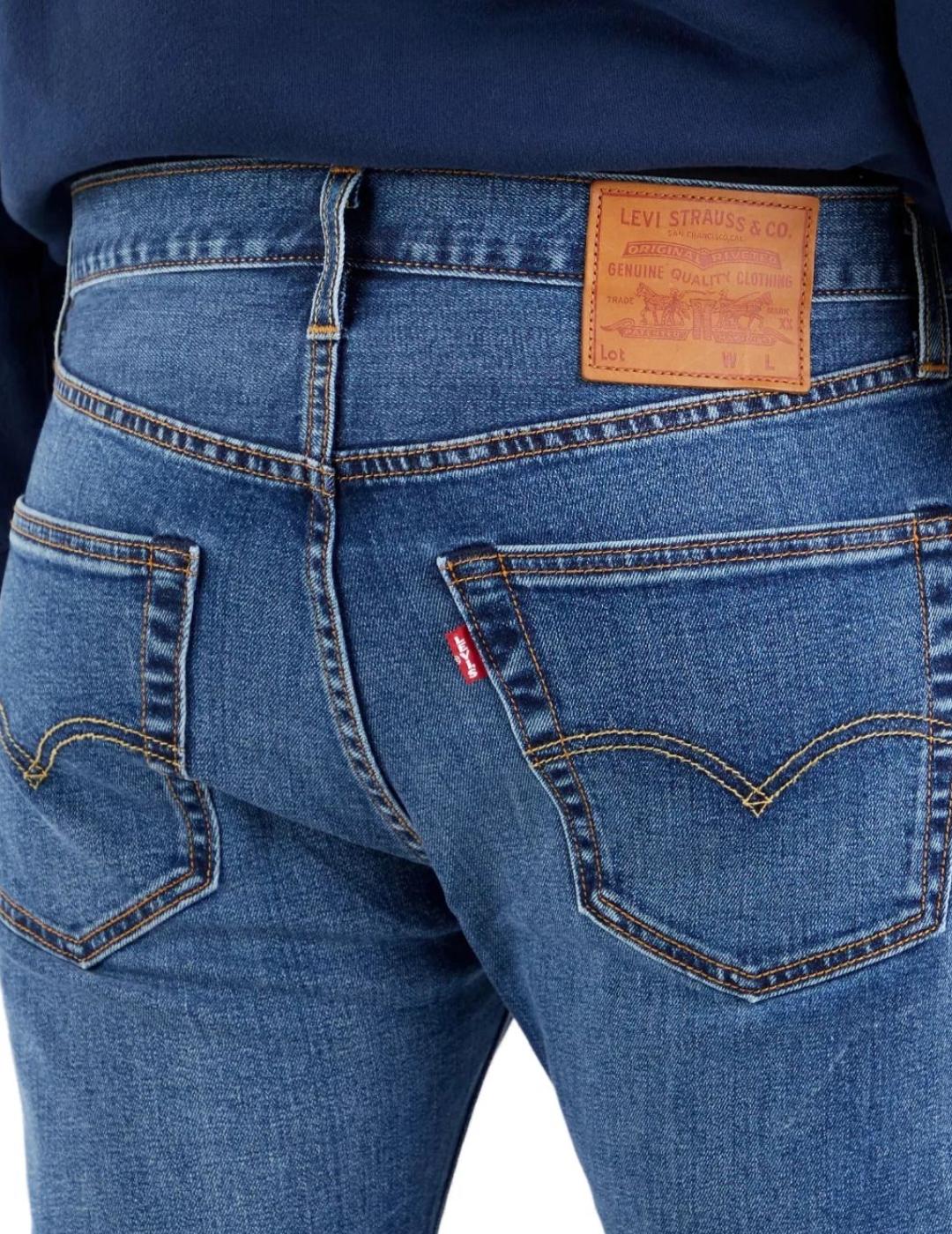 Vaquero Levis 501 Ubbles azul para hombre