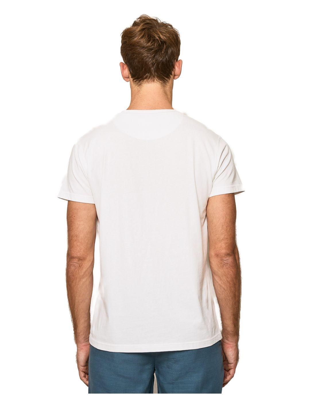 Camiseta Scotta classic eco blanca para hombre-a