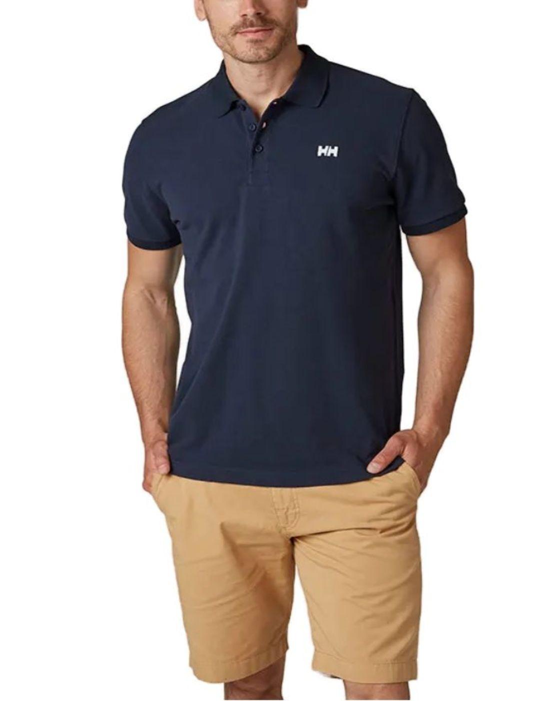 Polo Helly Hansen Transat marino para hombre -a