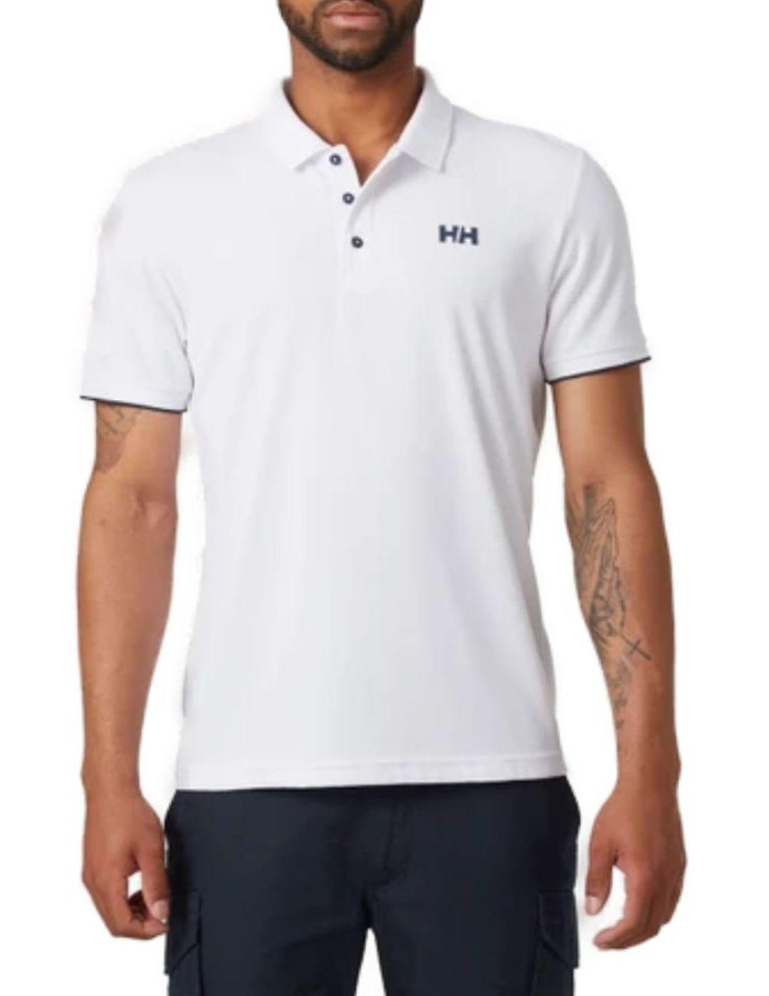 Polo Helly Hansen ocean blanco para hombre -a