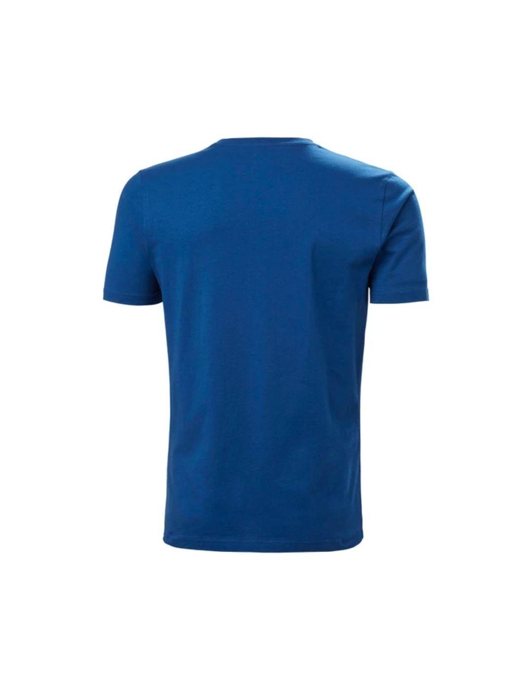 Camiseta Helly Hansen HH logo azul para hombre-a