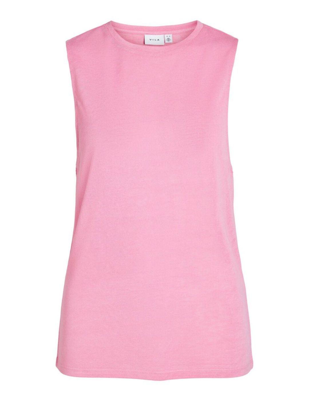 Camiseta Vila Sumi fucsia para mujer -a