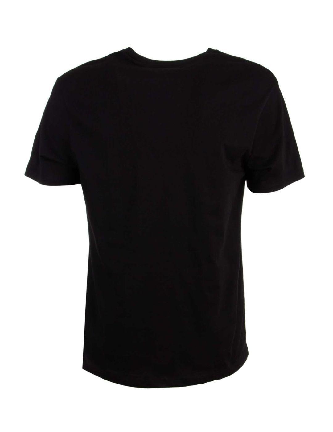 Camiseta Guess Basic negra para hombre-a