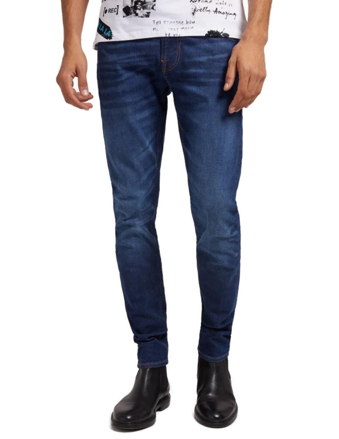 Vaquero super skinny Guess Chris para hombre-a