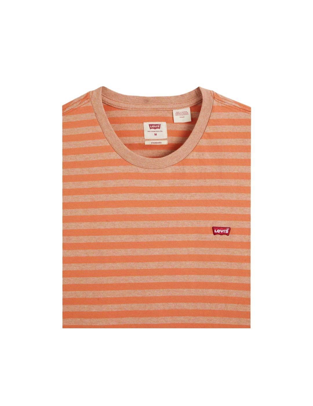 Camiseta Levi's Brandied naranja para hombre -a