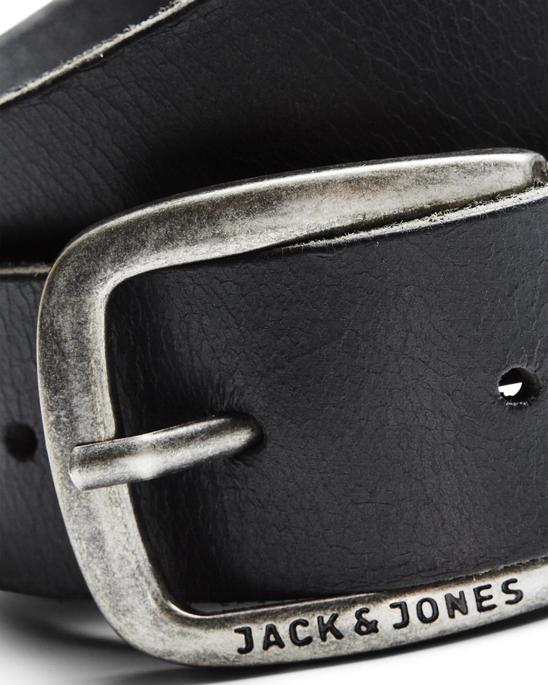 Cinturon Jack&Jones Paul Noos negro para hombre -&