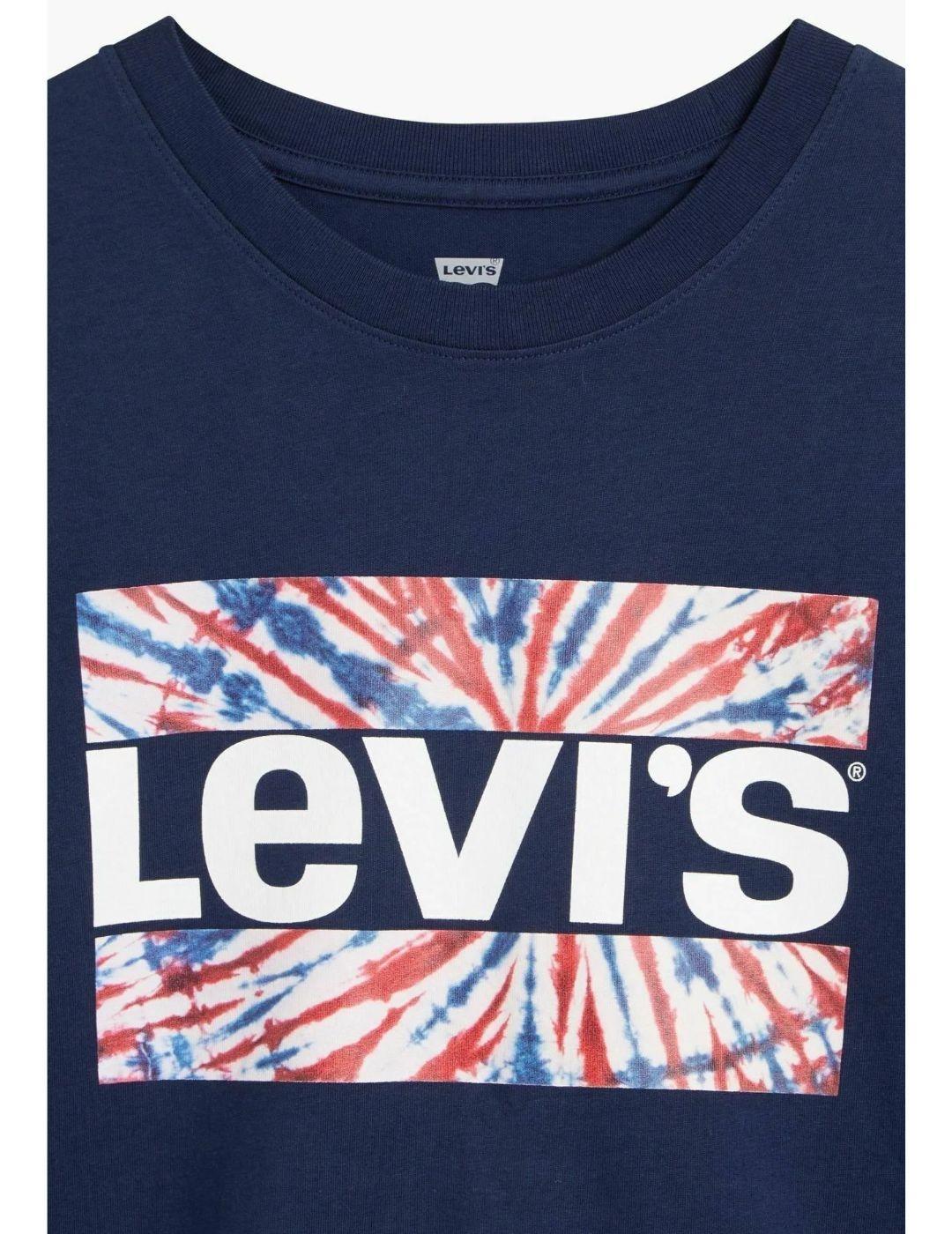 Camiseta Levi's relaxed tiedye dress  hombre -a