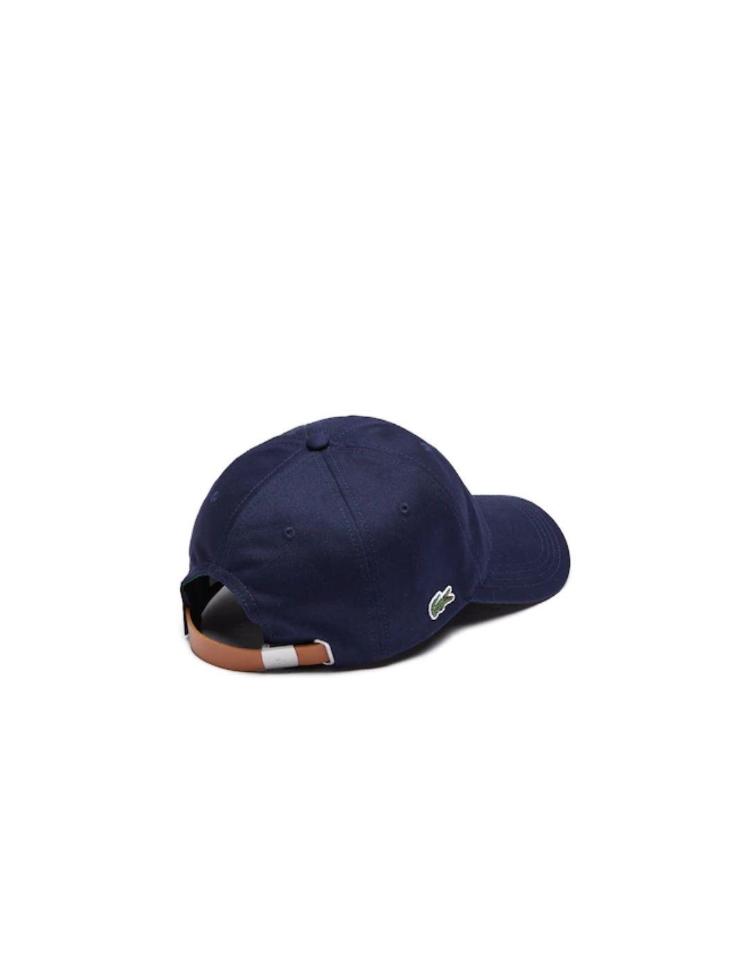 Gorra Lacoste azul marino unisex -a