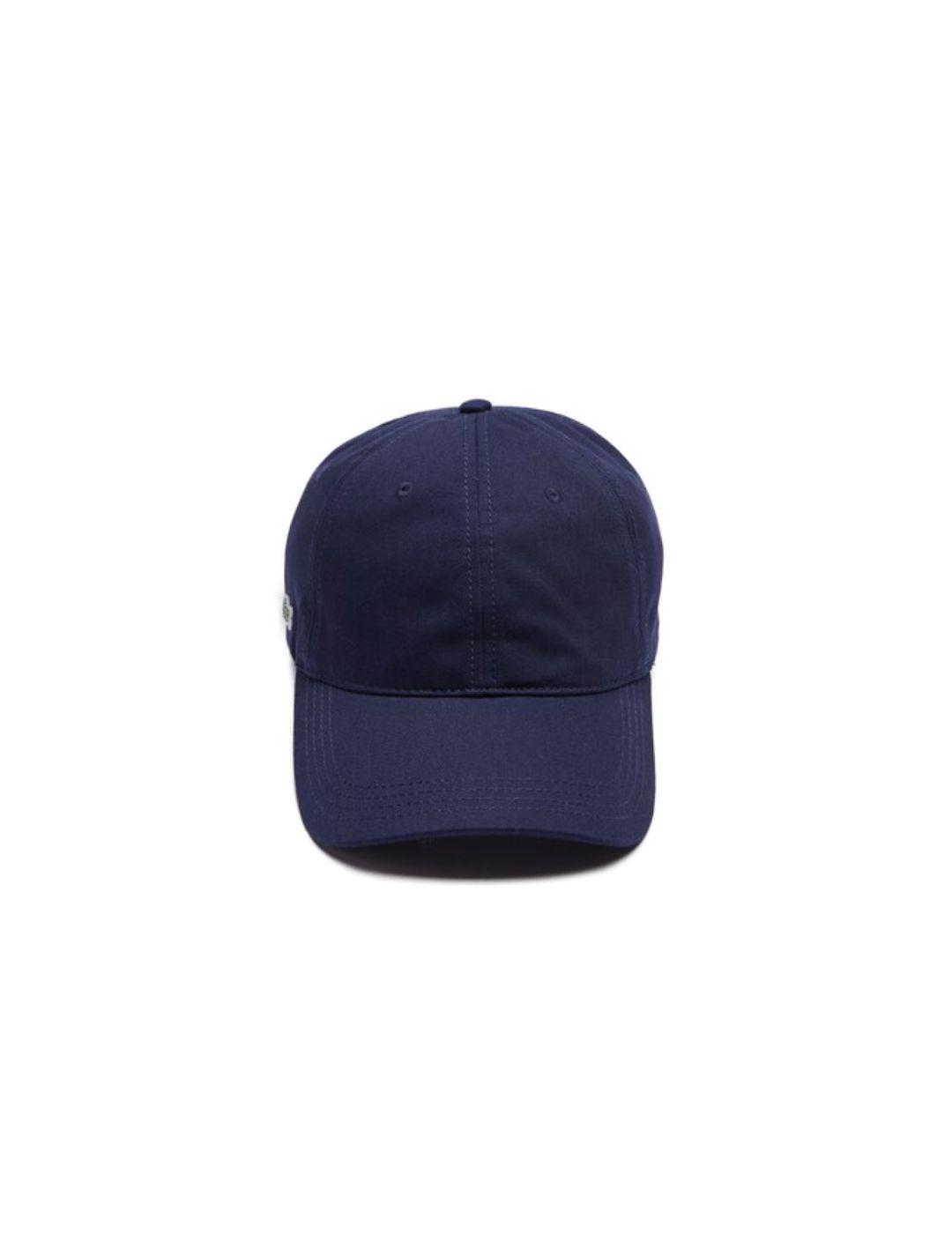 Gorra Lacoste azul marino unisex -a