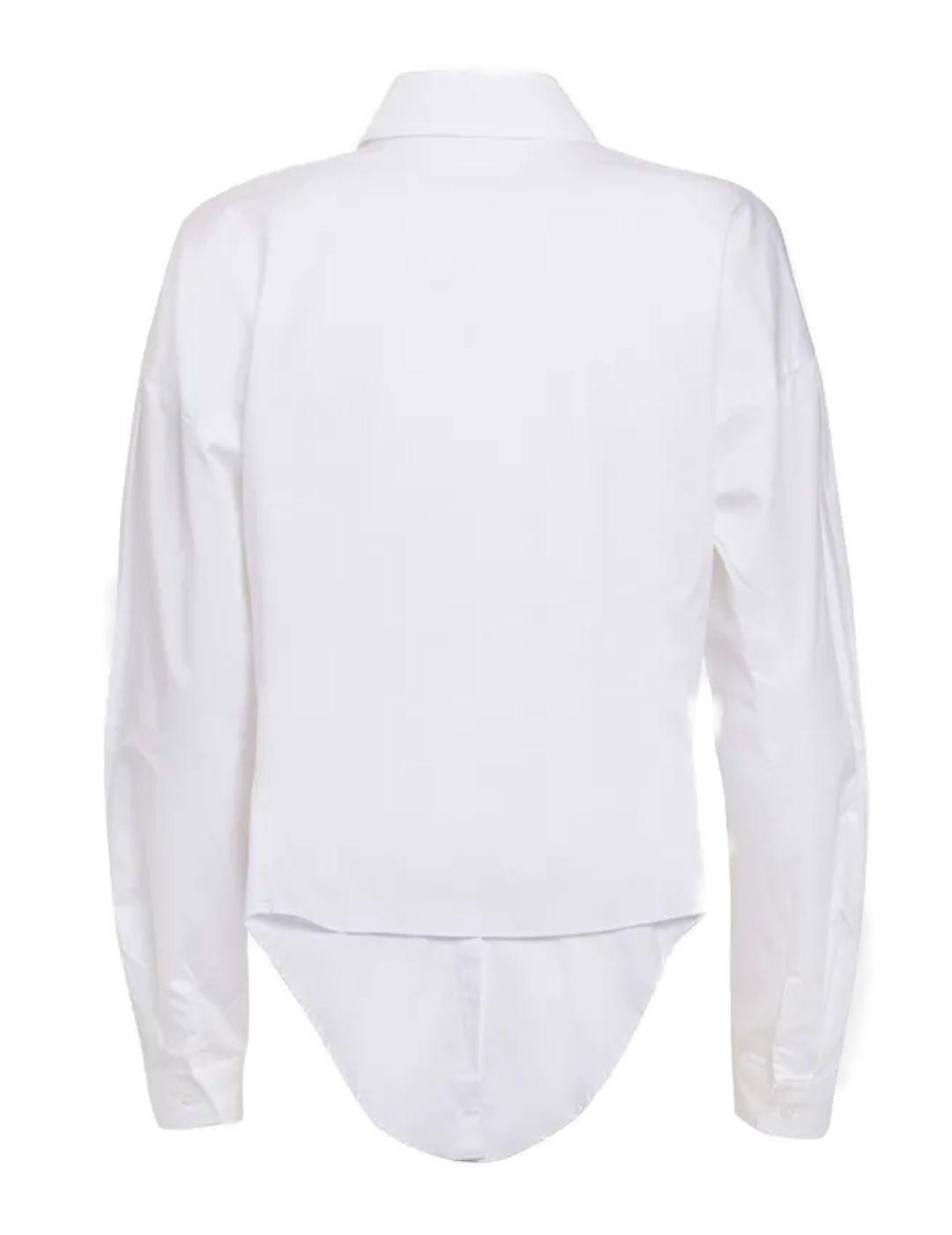 Camisa Guess Savina blanca para mujer-a