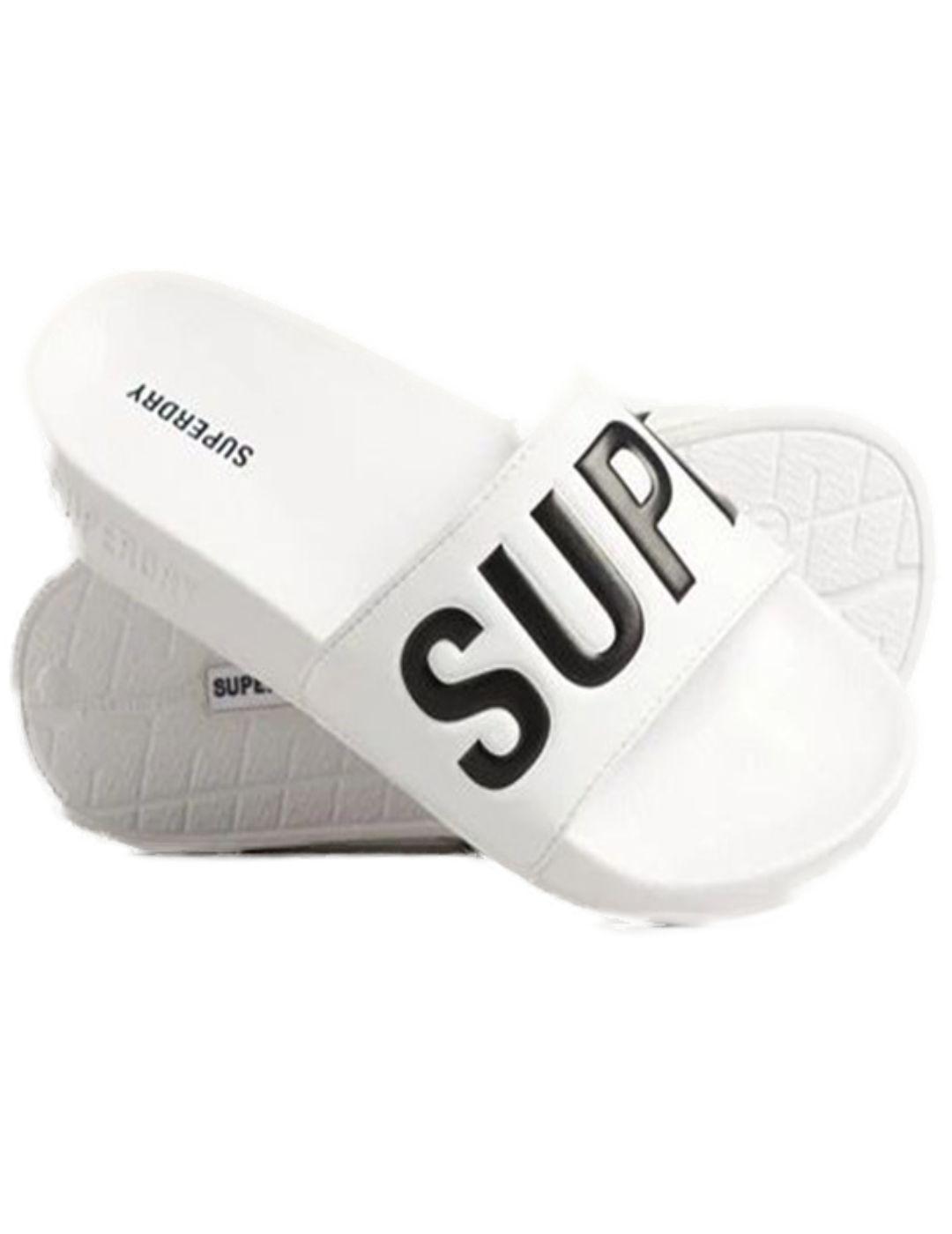 Palas Superdry Core blanco para mujer-a