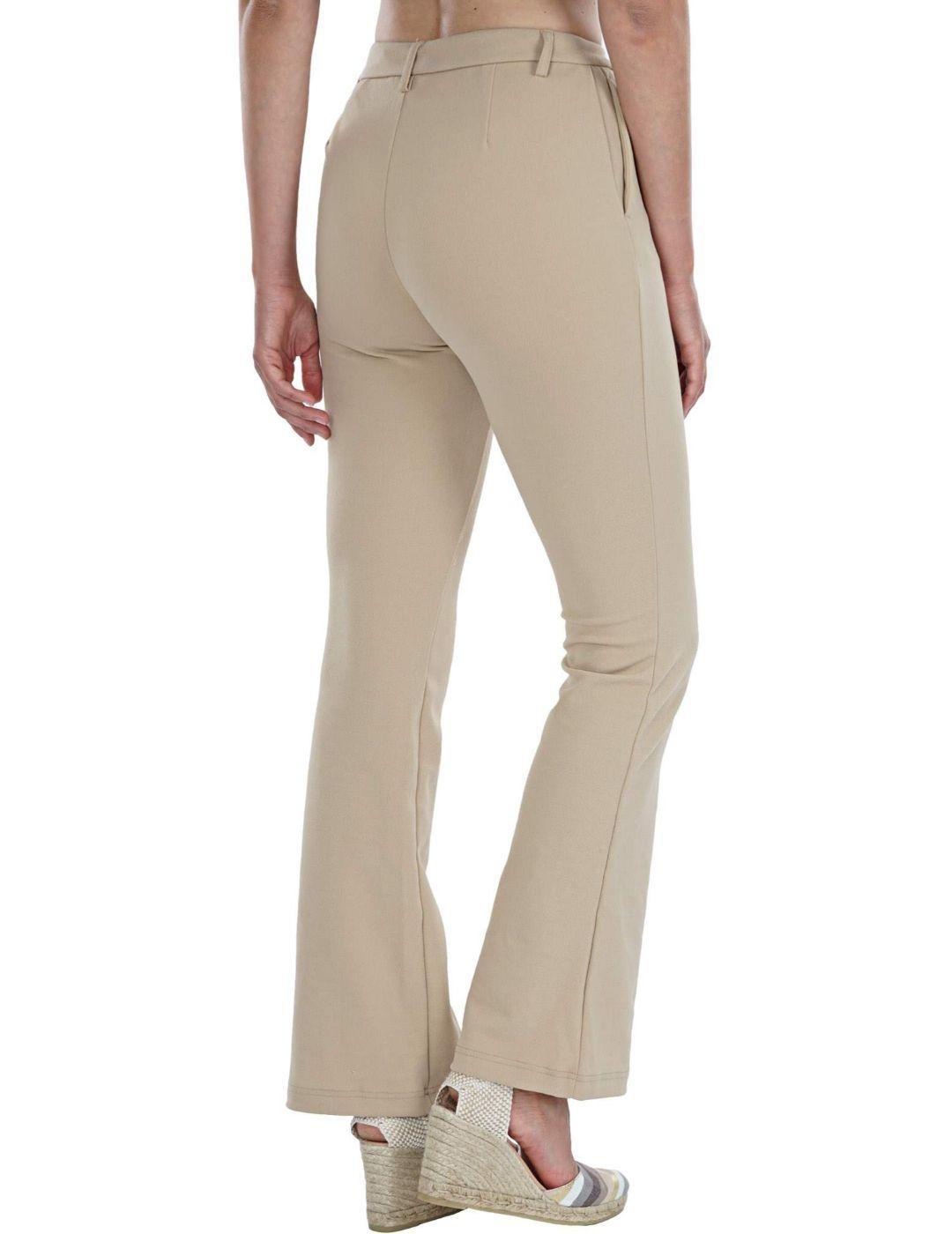 Pantalón Only Rocky Noos beige para mujer -a