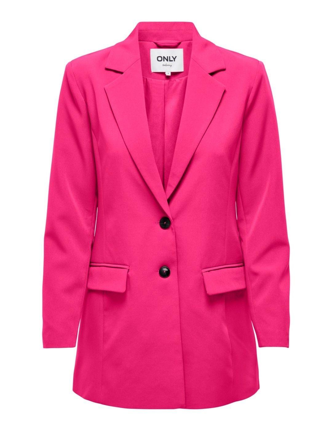 Blazer Only Maia fucsia para mujer-a