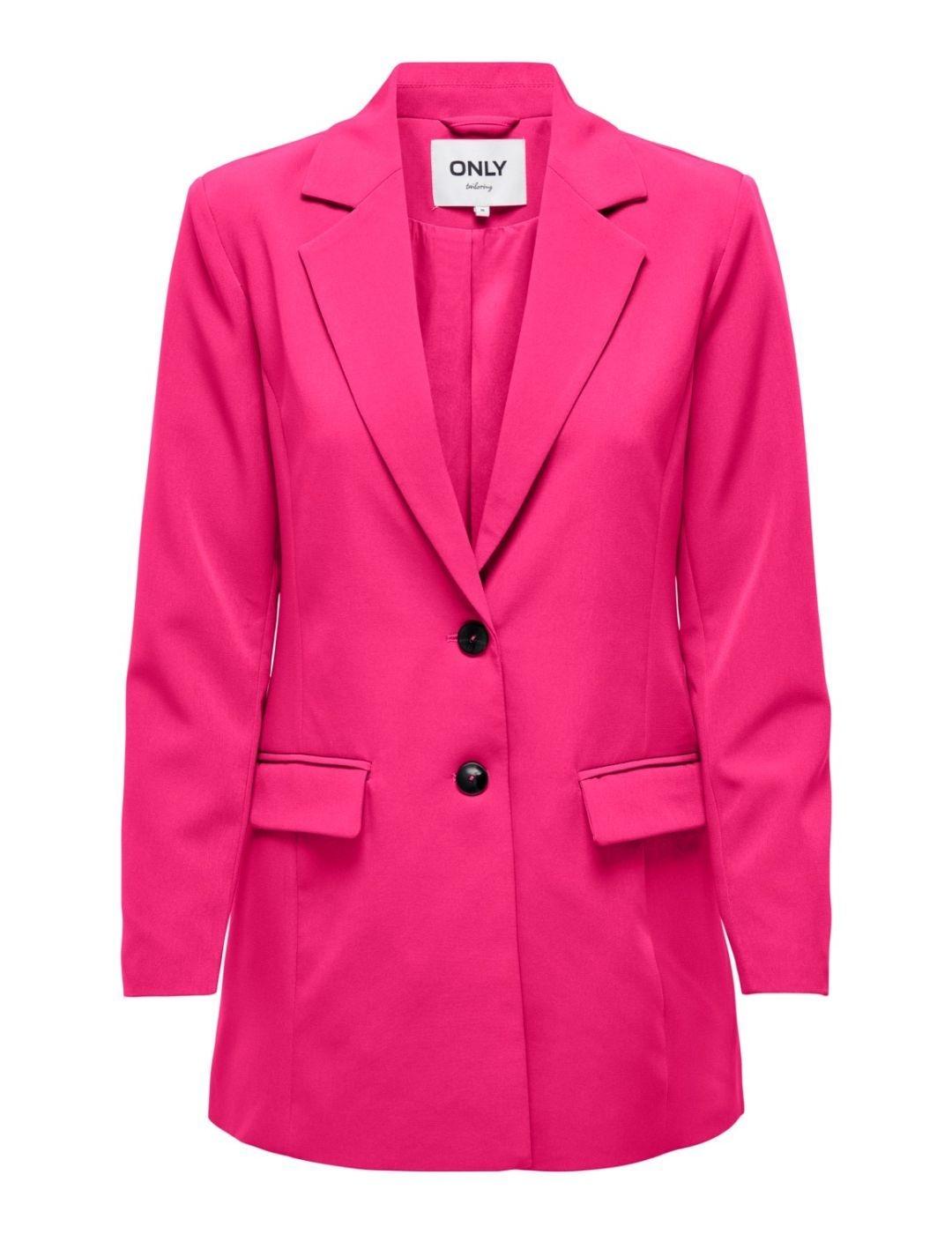 Blazer Only Maia fucsia para mujer-a