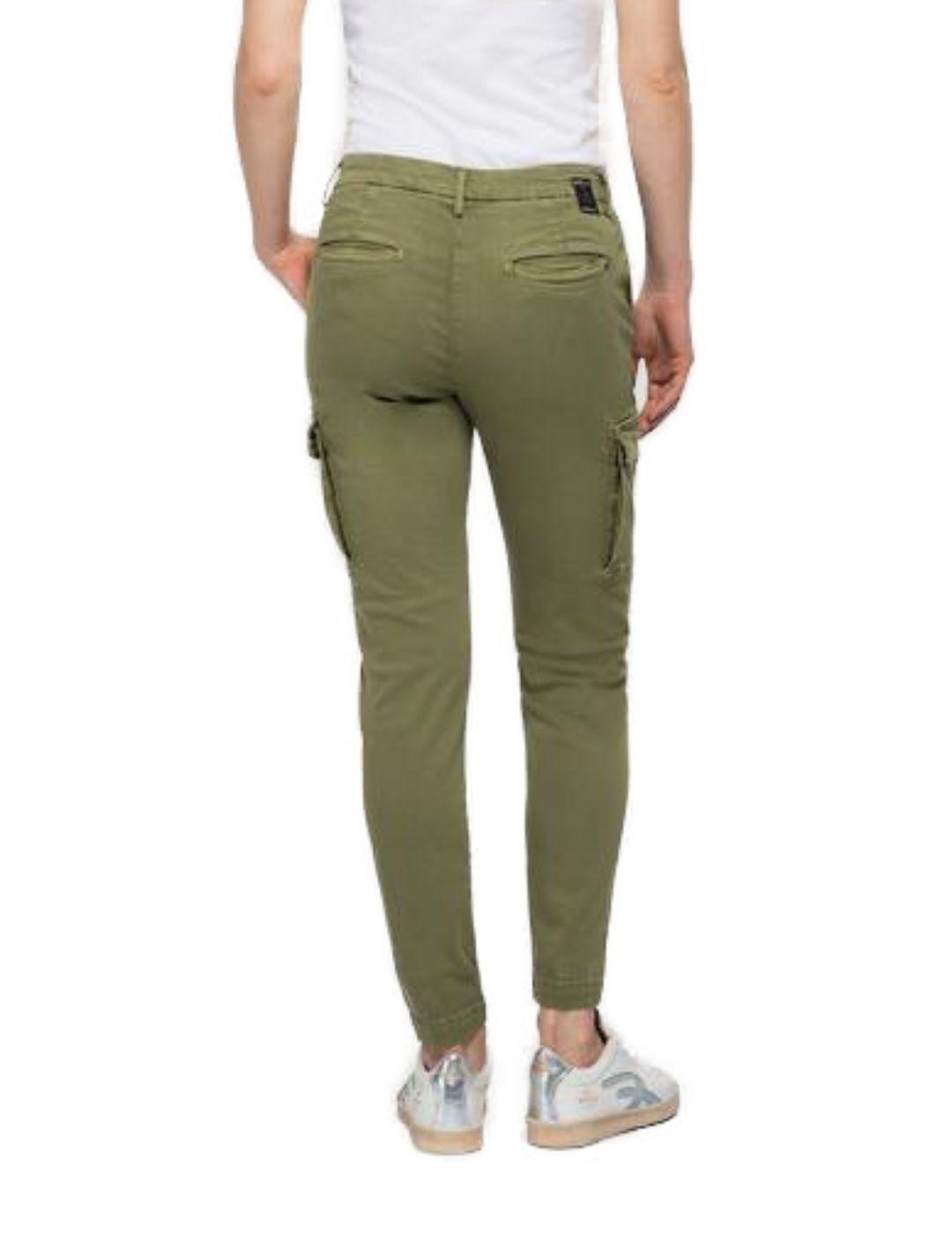 Pantalon Cargo Para Mujer Pants Replay 50914, PANTALONES