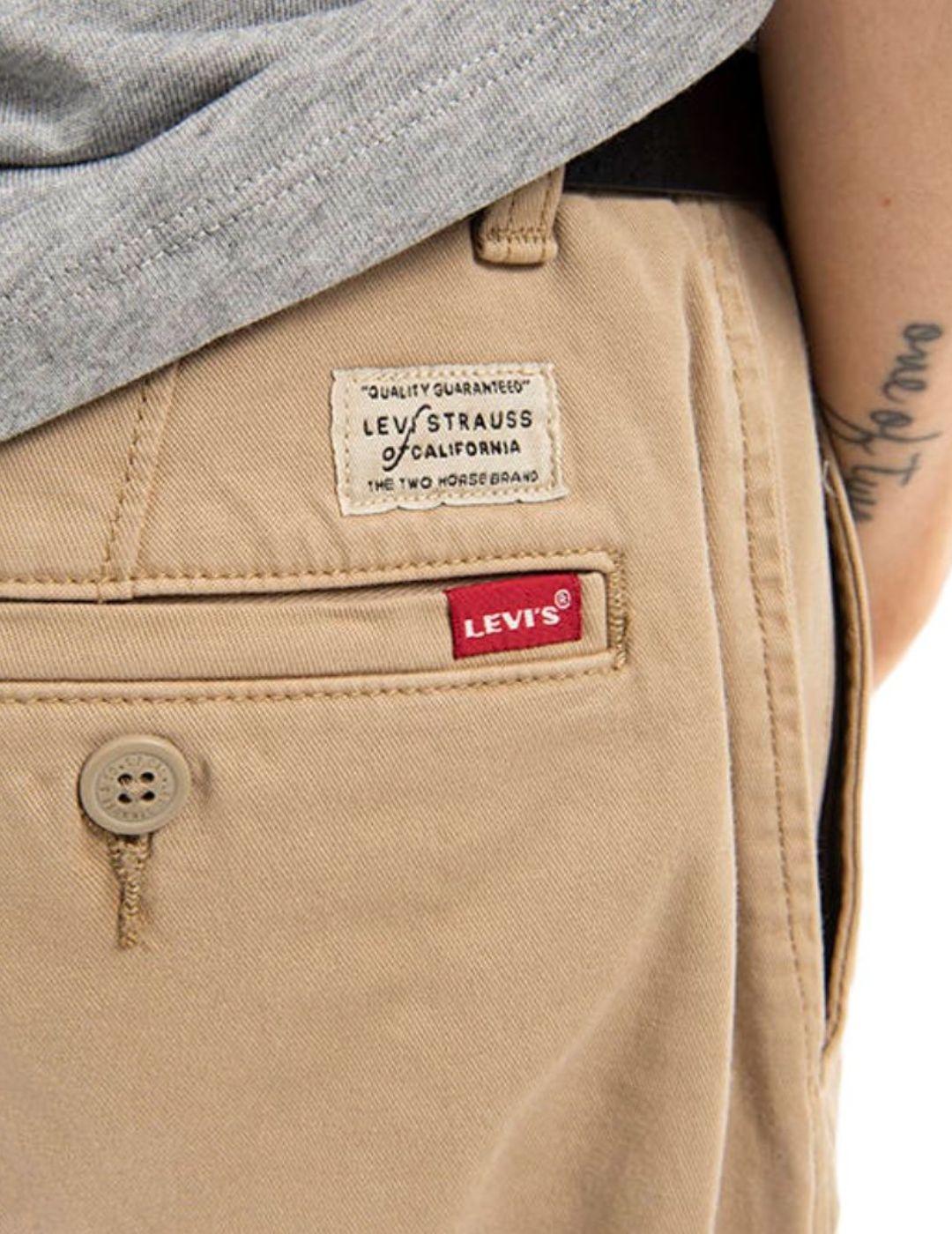 Pantalón Levi's chino beige para hombre-a