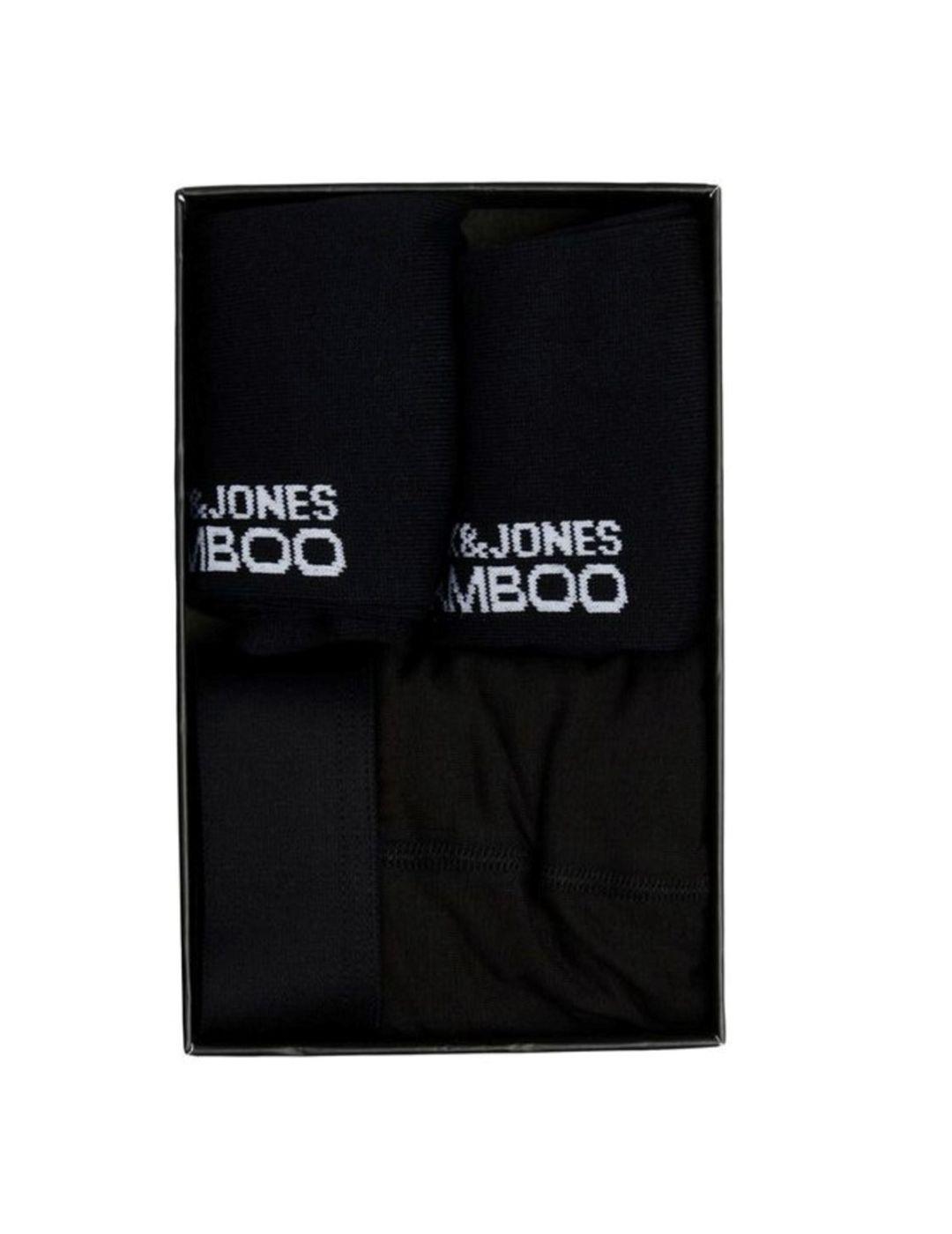 Pack íntimo Jack&Jones Bamboo Noos negro hombre -a