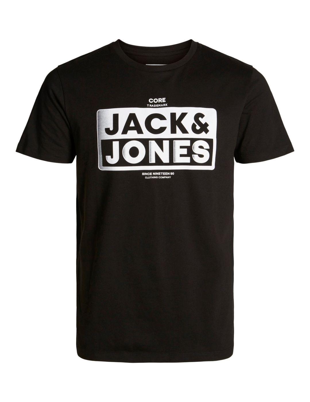 Camiseta Jack&Jones Kim negra para hombre -b