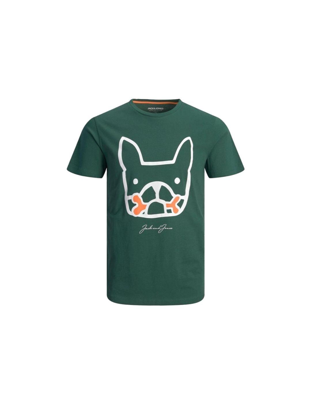 Camiseta Jack & Jones verde para hombre-a