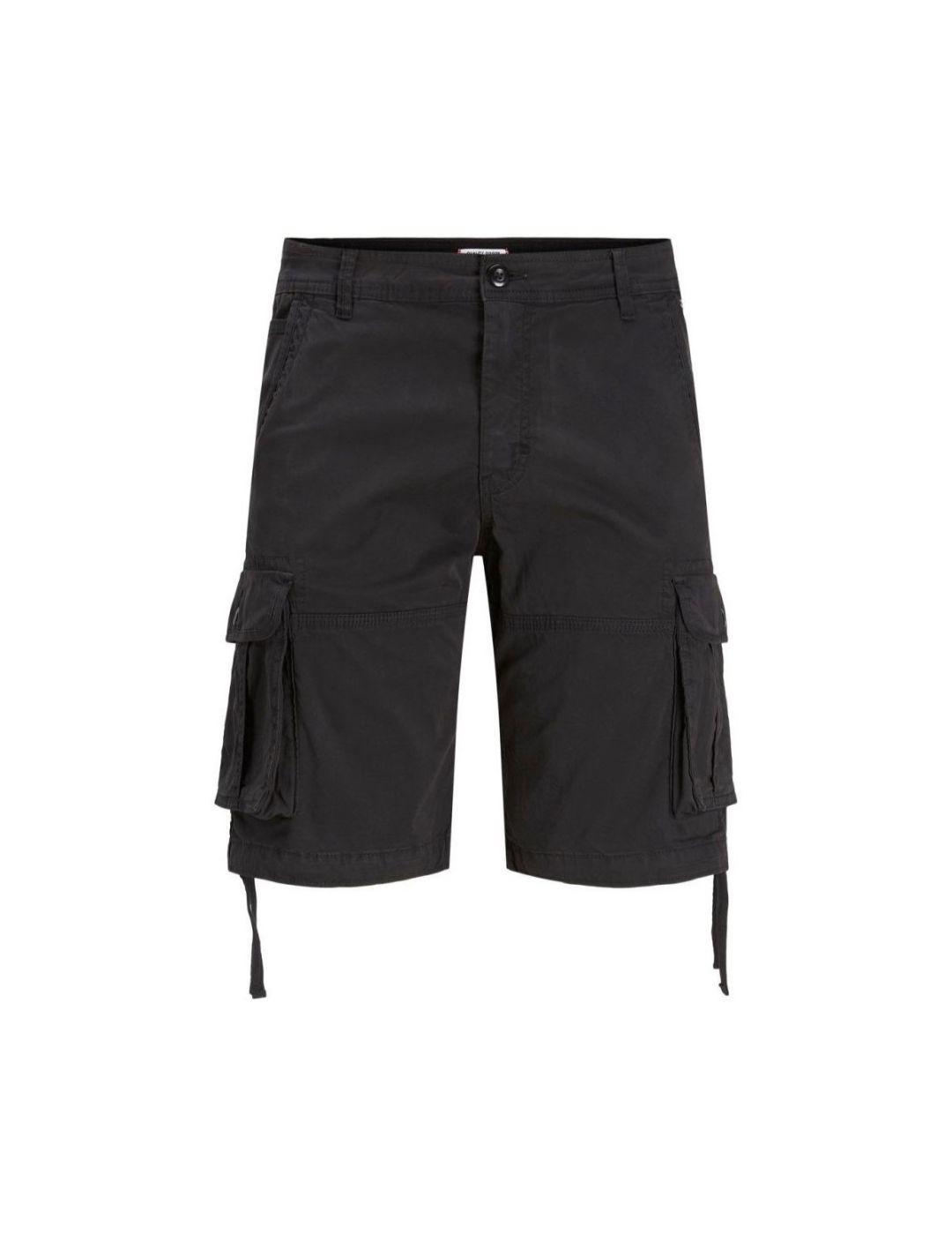 Bermuda Jack&Jones Seuz cargo negro para hombre -a