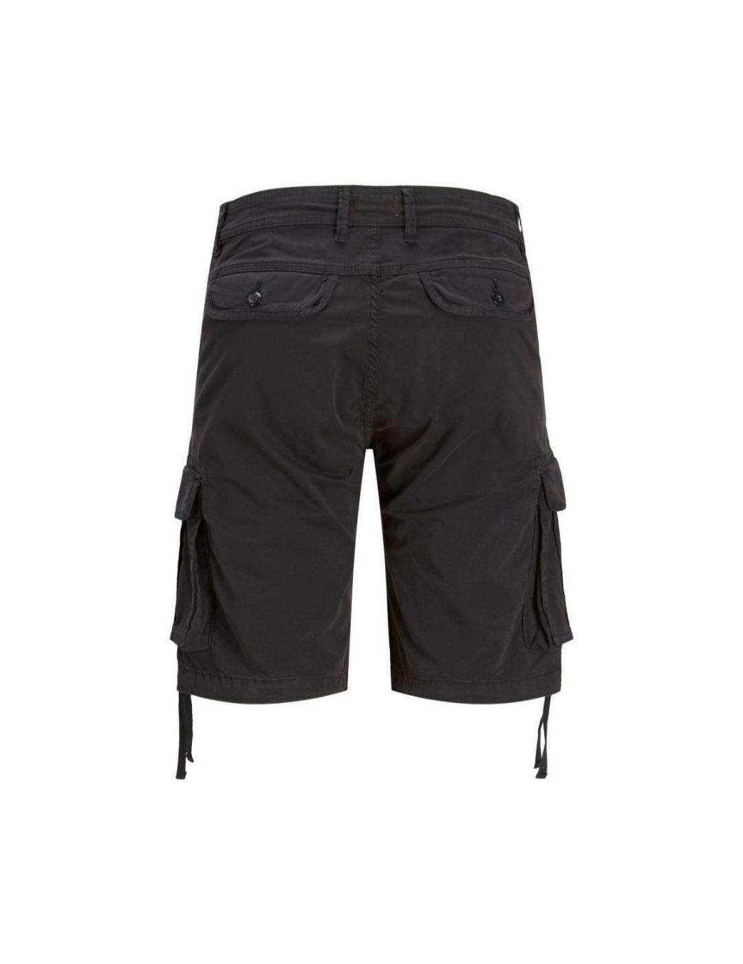 Bermuda Jack&Jones Seuz cargo negro para hombre -a