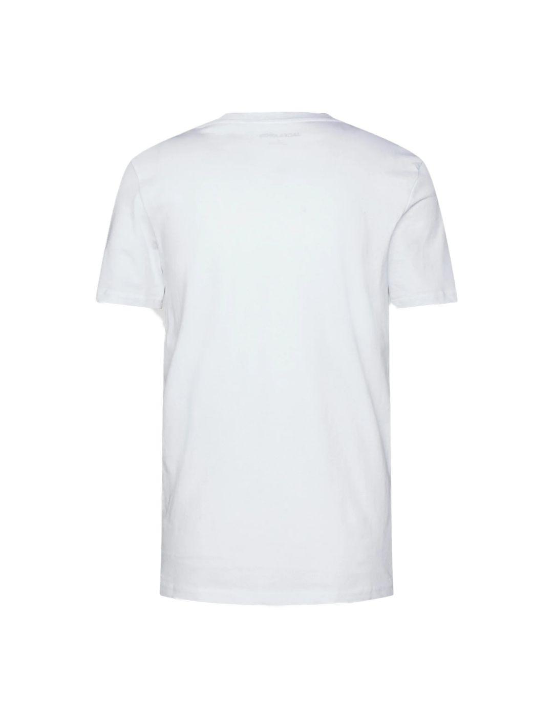 Camiseta Jack&Jones Billboard blanco para hombre-a