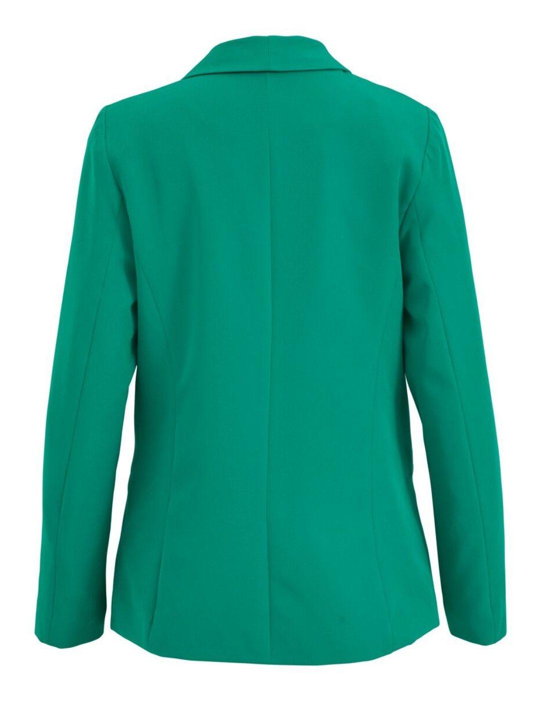 Blazer Vila Vikammas verde botella para mujer- a