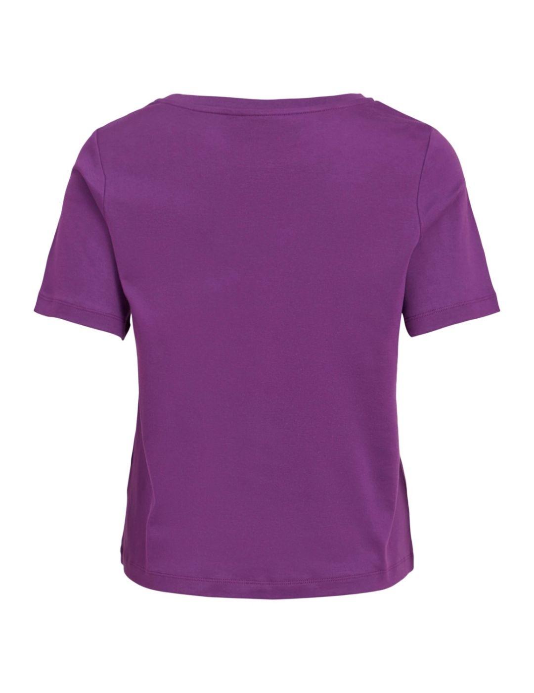 Camiseta Vila Rebel violeta para mujer-b
