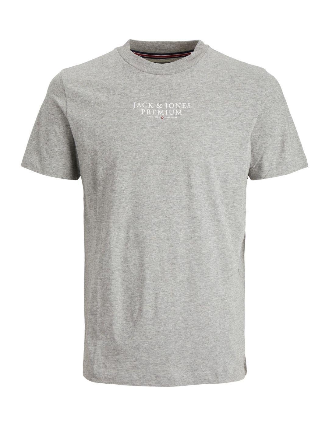 Camiseta Jack&Jones Bluarchie gris de hombre