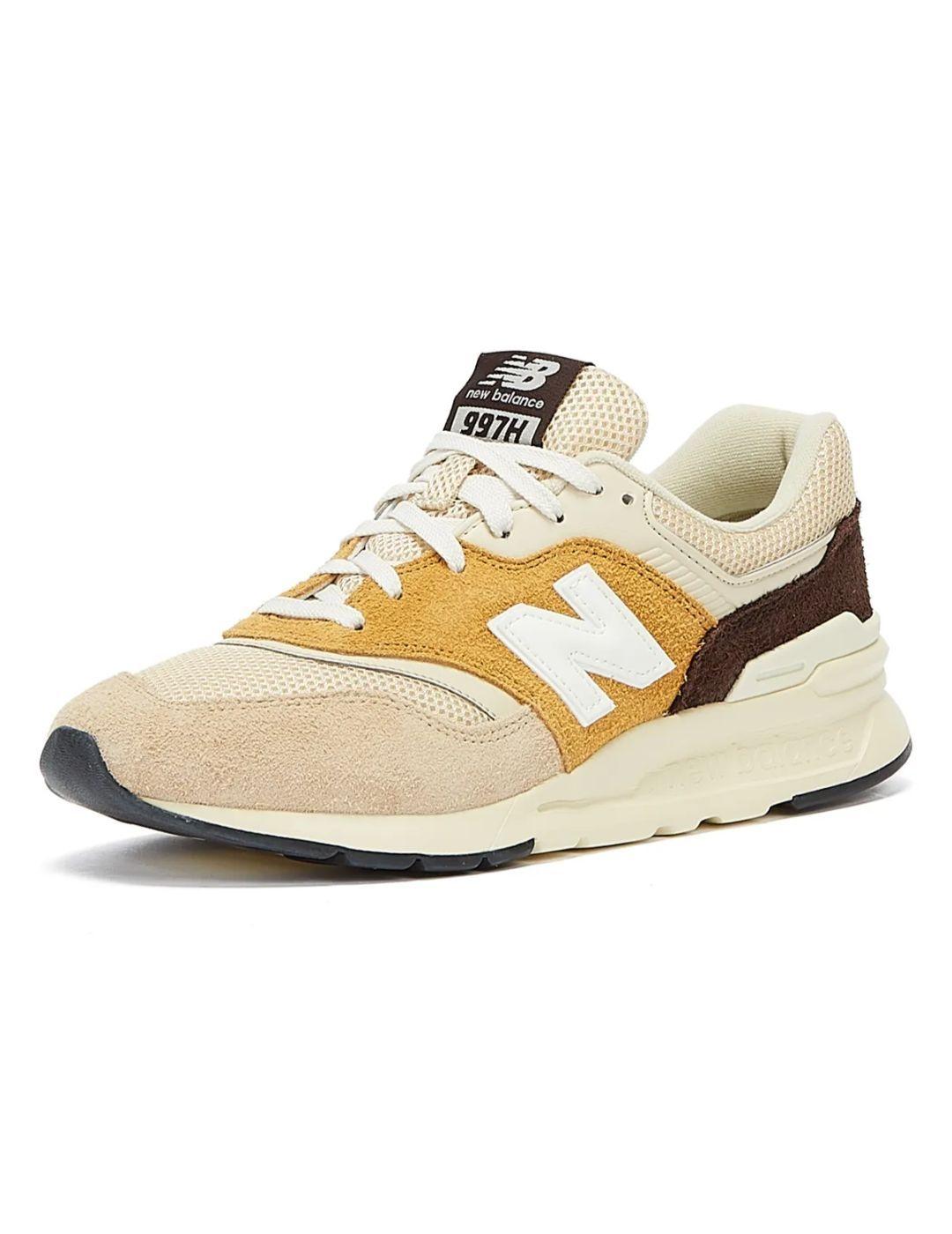 Zapatillas New Balance 997 marrones para hombre -b