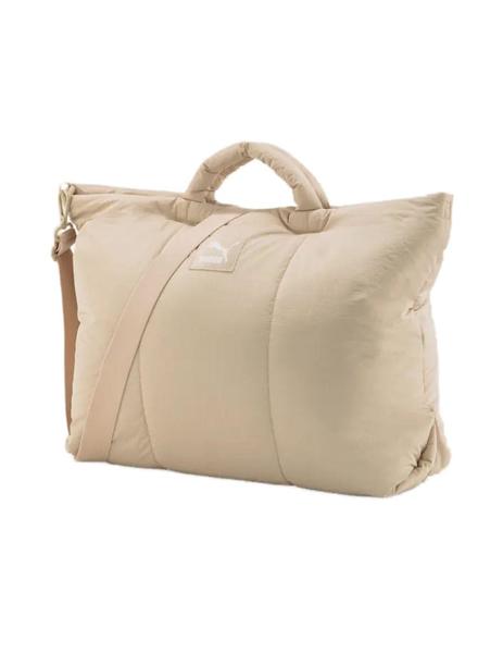 Bolso Puma Premium oversize beige para mujer -b