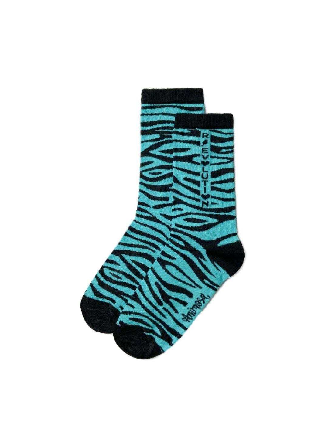 Calcetines Animosa Revolution Cebra para mujer -b