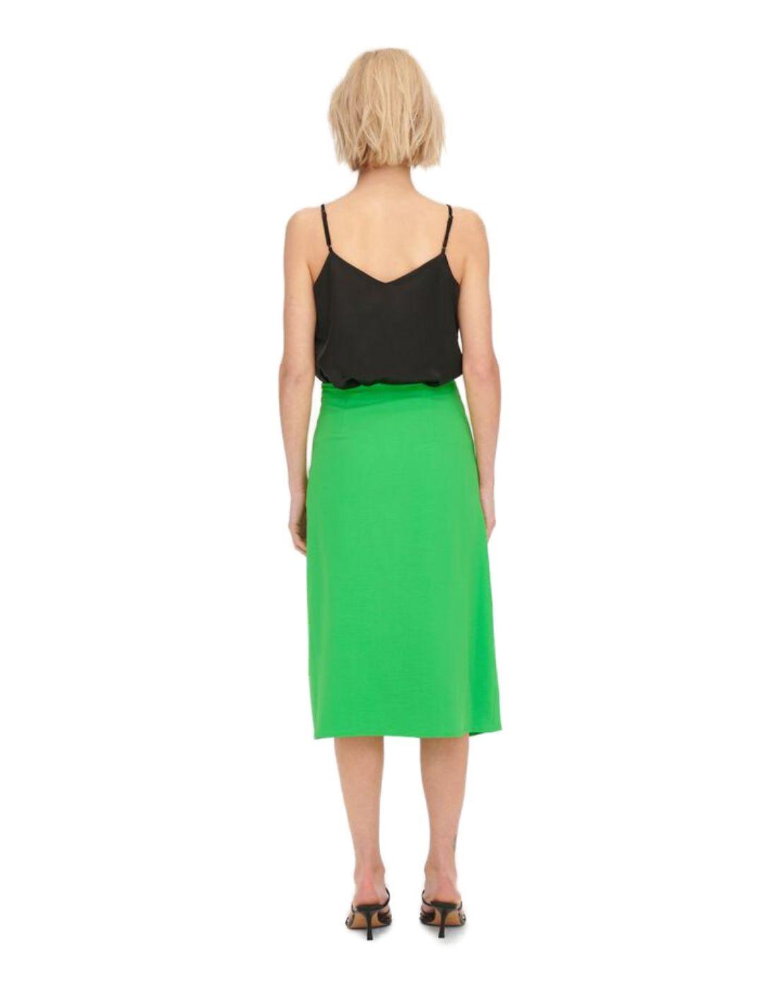 Falda Only Mette verde para mujer-b