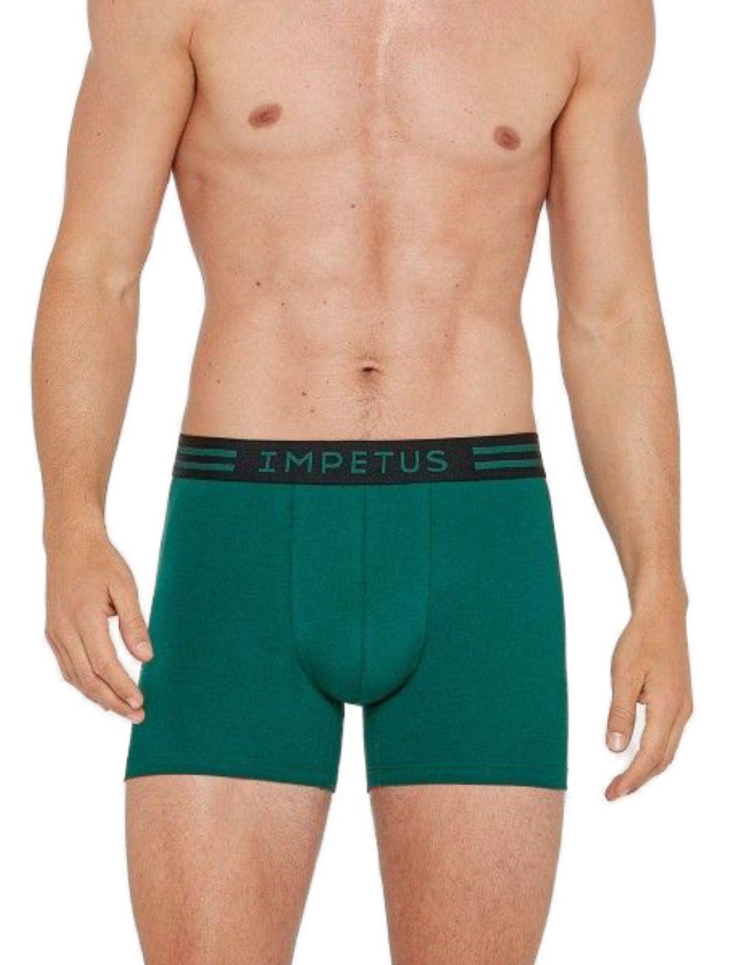 Boxer Impetus pack2 verde para hombre -a