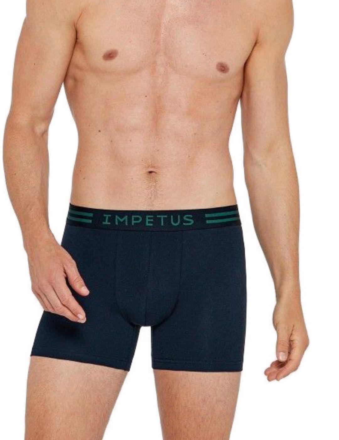 Boxer Impetus pack2 verde para hombre -a