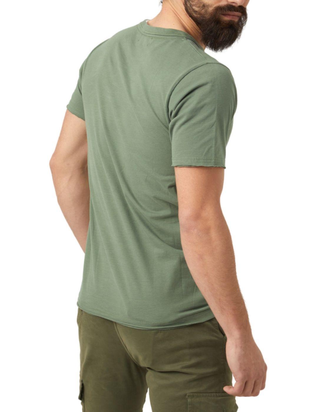 Camiseta Altona verde oscuro para hombre -b