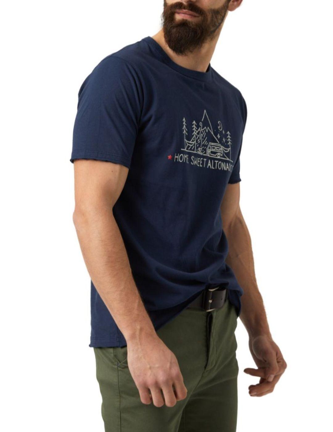Camiseta Altonadock azul marino para hombre -b