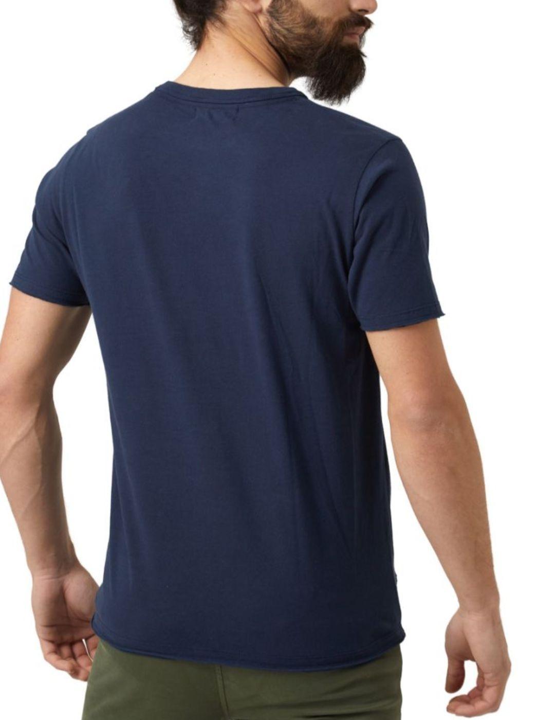 Camiseta Altonadock azul marino para hombre -b