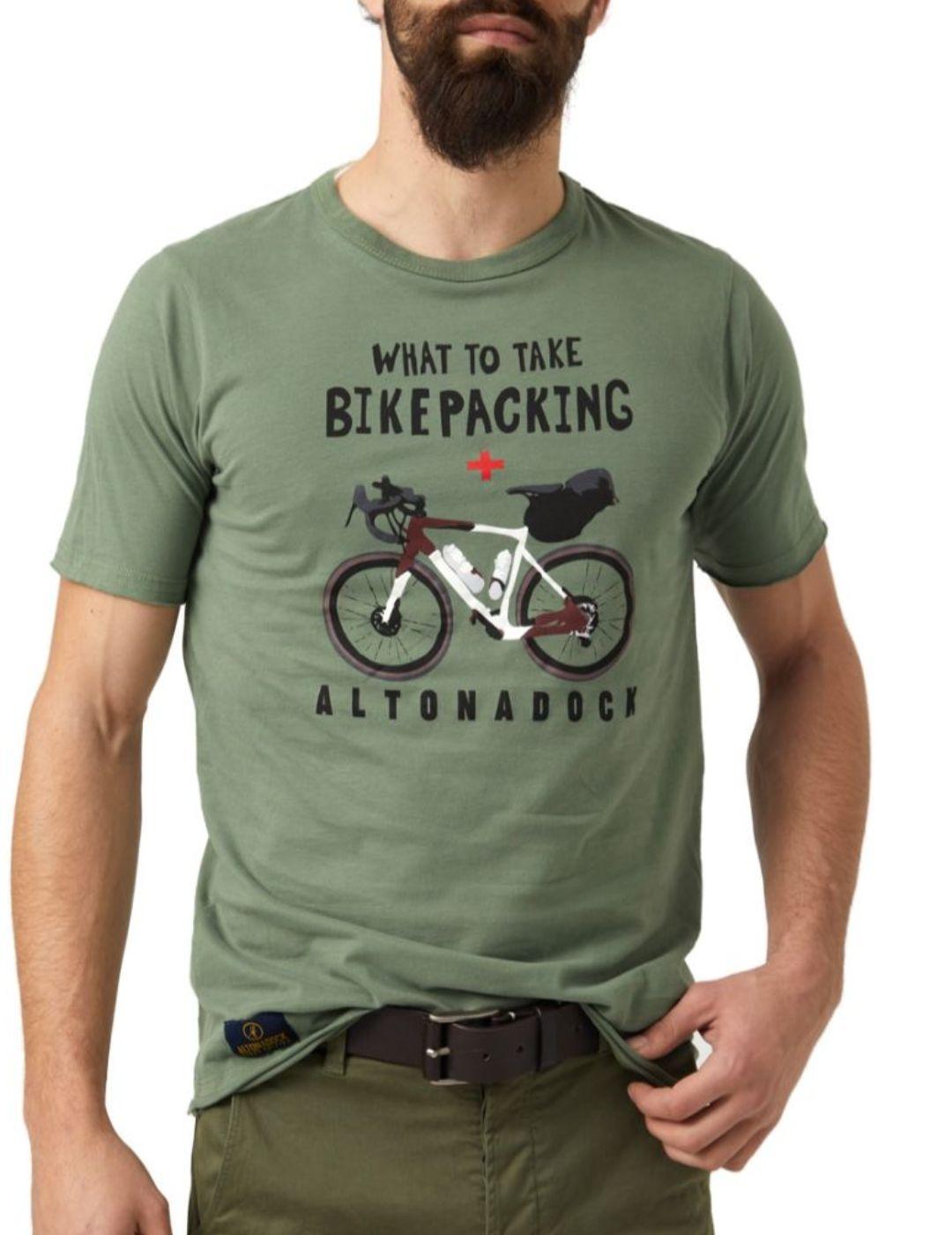 Camiseta Altonadock verde oscuro para hombre -b
