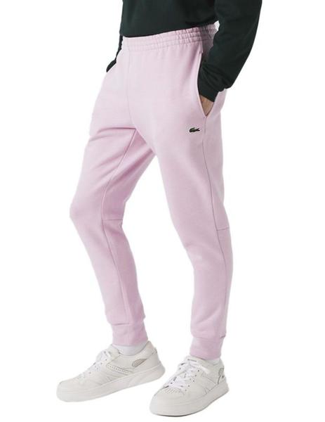 Pantalón de chandal Lacoste rosa de hombre-b