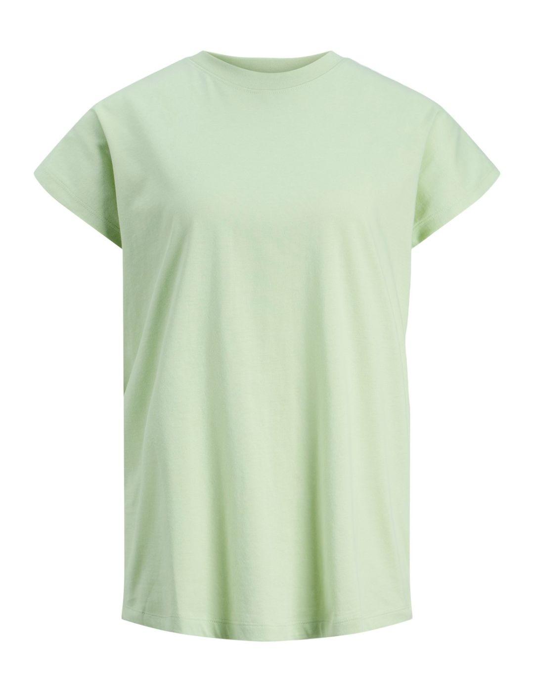 Camiseta JJXX astrid verde pistacho para mujer-b