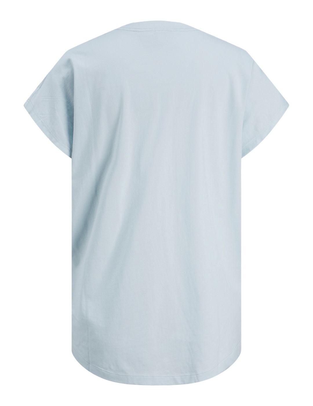 Camiseta JJXX astrid azul bebe para mujer -b