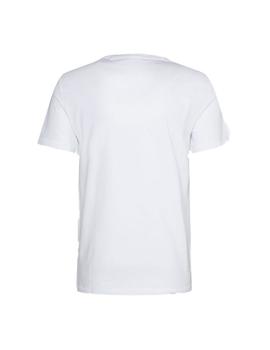 Camiseta Guess Aidy blanco de manga corta para hombre
