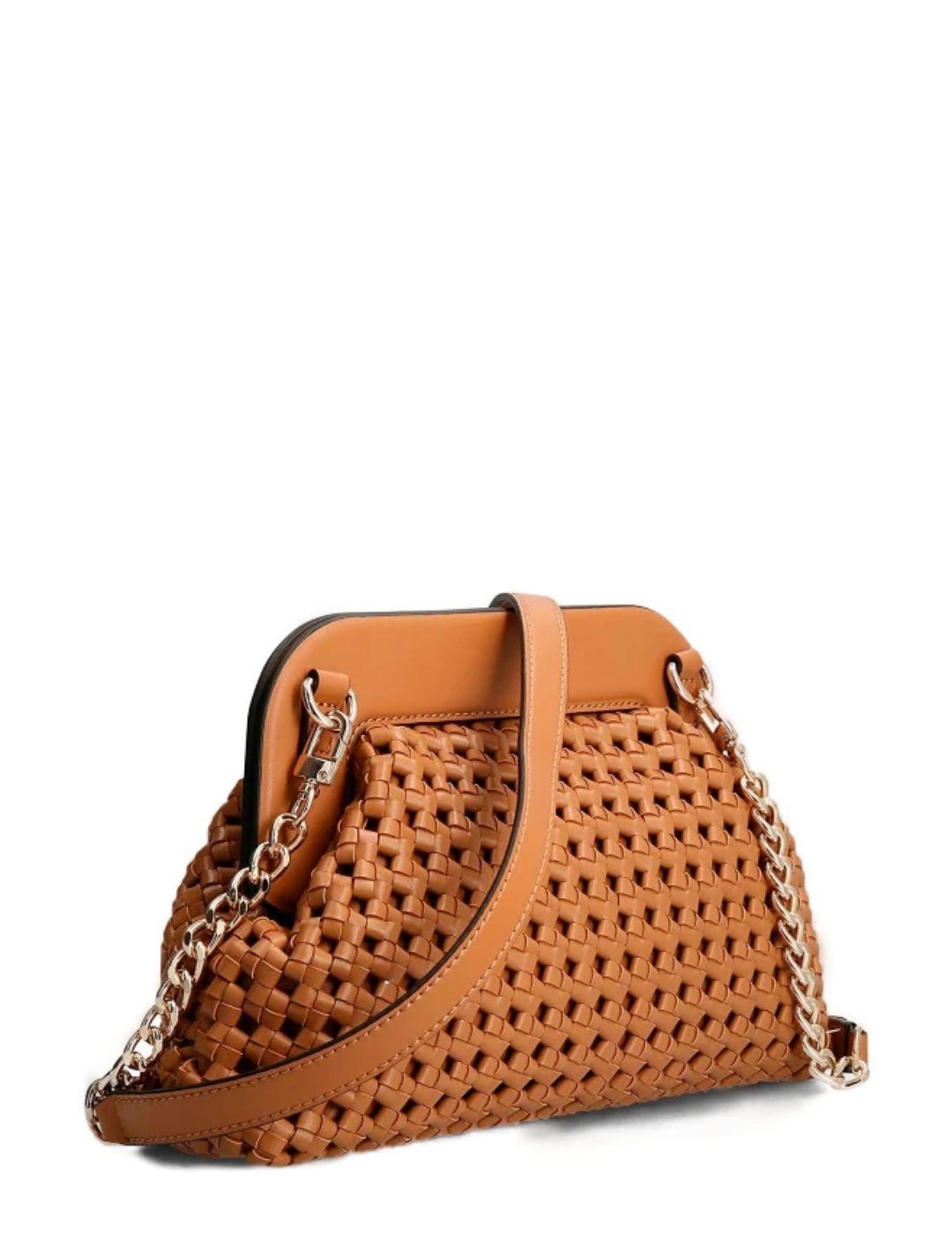 Bolso Guess Sicilia camel para mujer -b