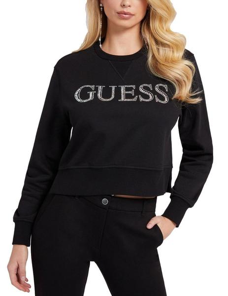 Sudadera Guess Linfea negro para mujer -b