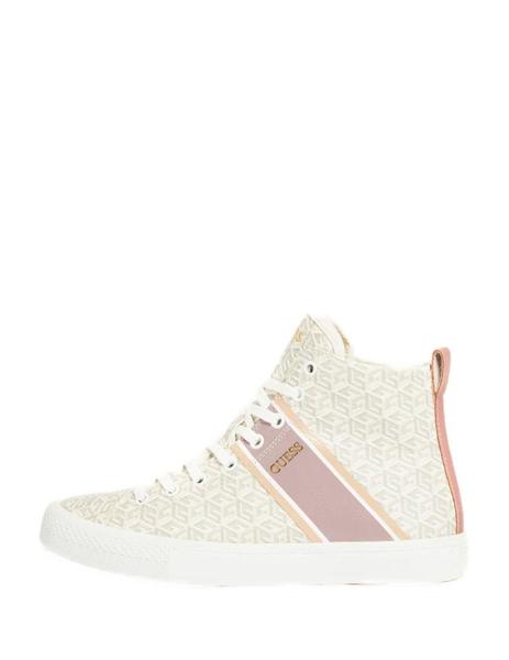 Zapatillas Guess Elsa botin blanco para mujer b
