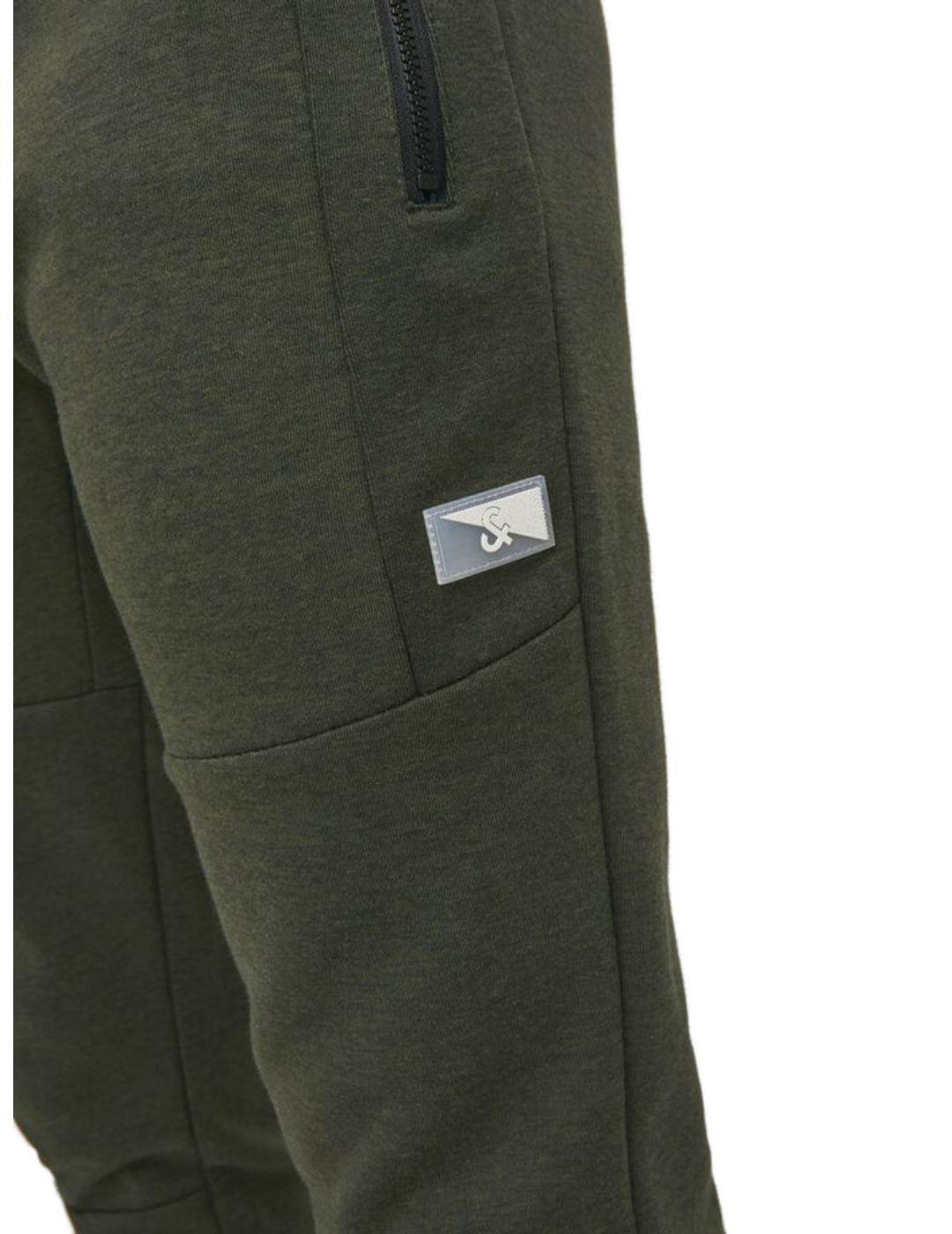 Pantalón chandal J&J Will verde de hombre -b