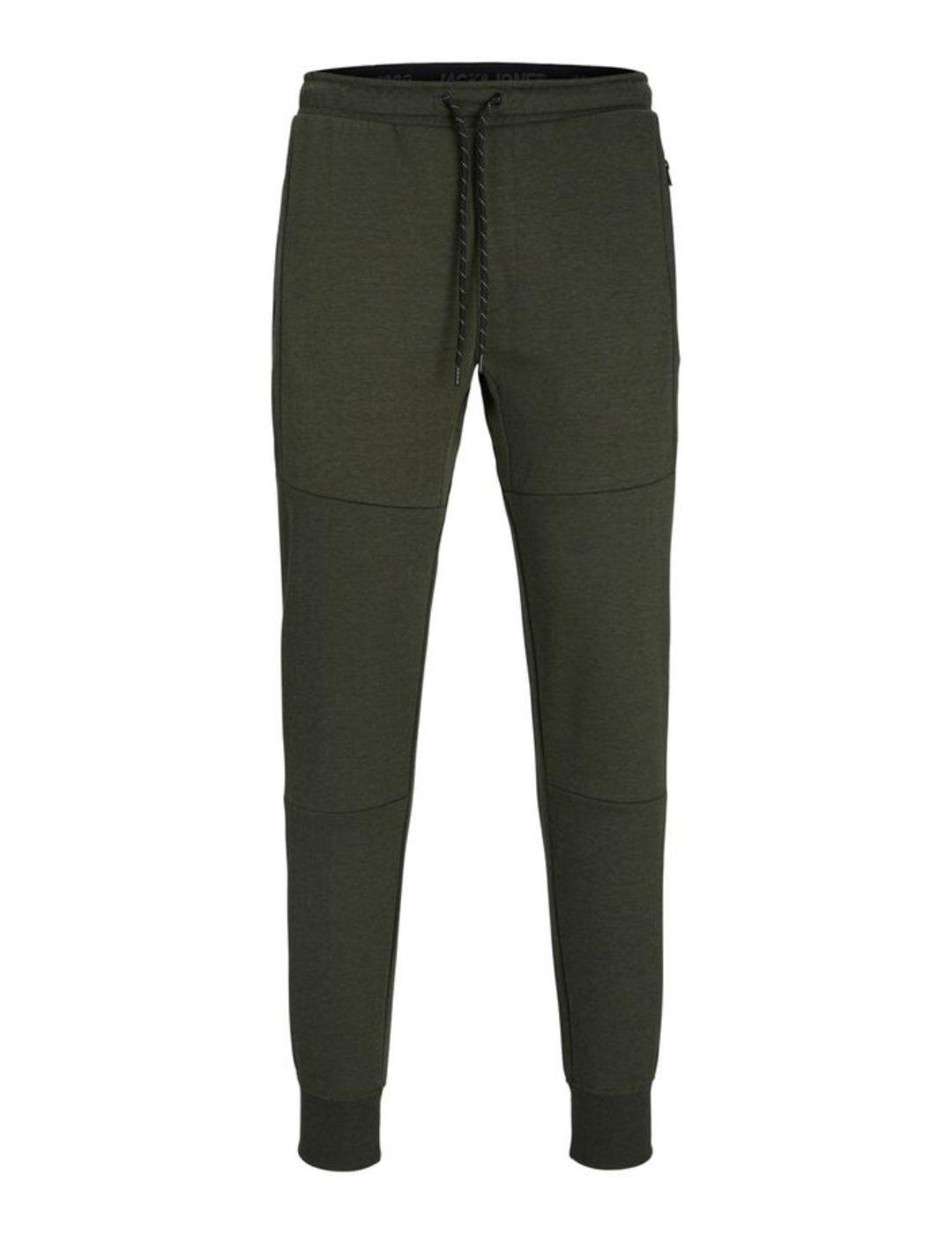 Pantalón chandal J&J Will verde de hombre -b