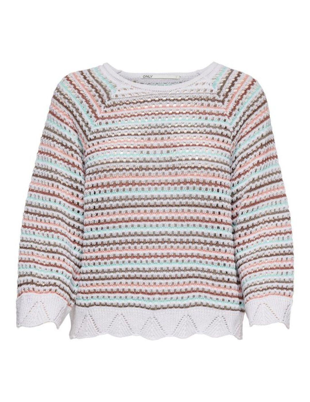 Jersey Only Luna multicolor para mujer-b